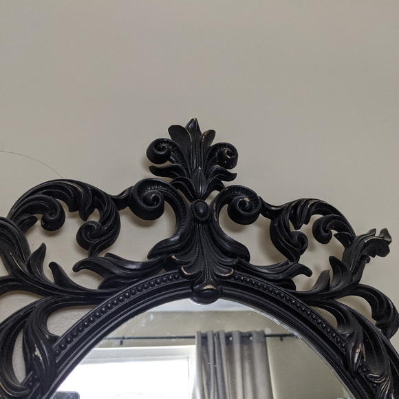 Wall Decor | Black And Gold Decorative Mirror | Poshmark